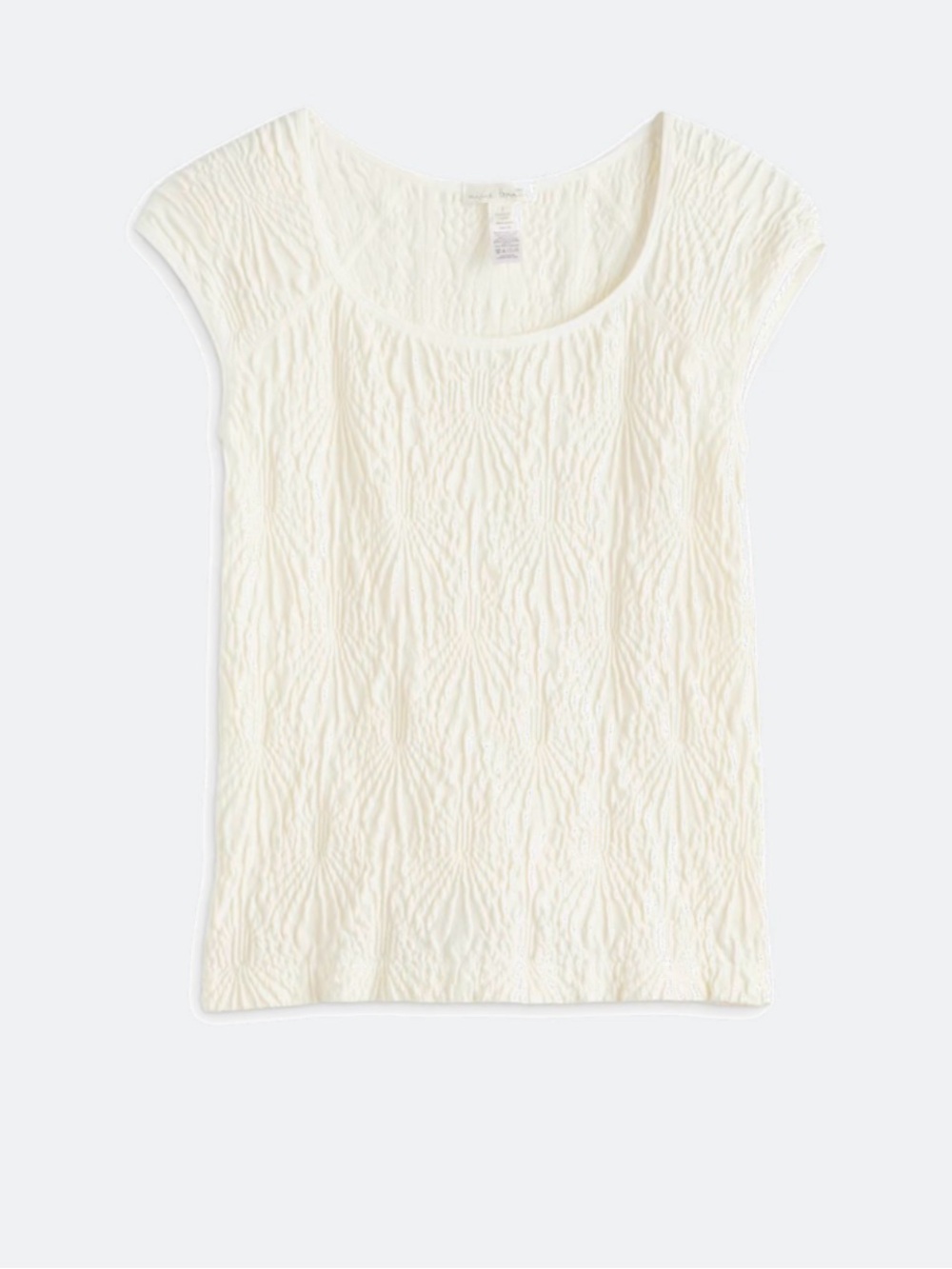 Nine Britton Loamie Square Neck Textured Top